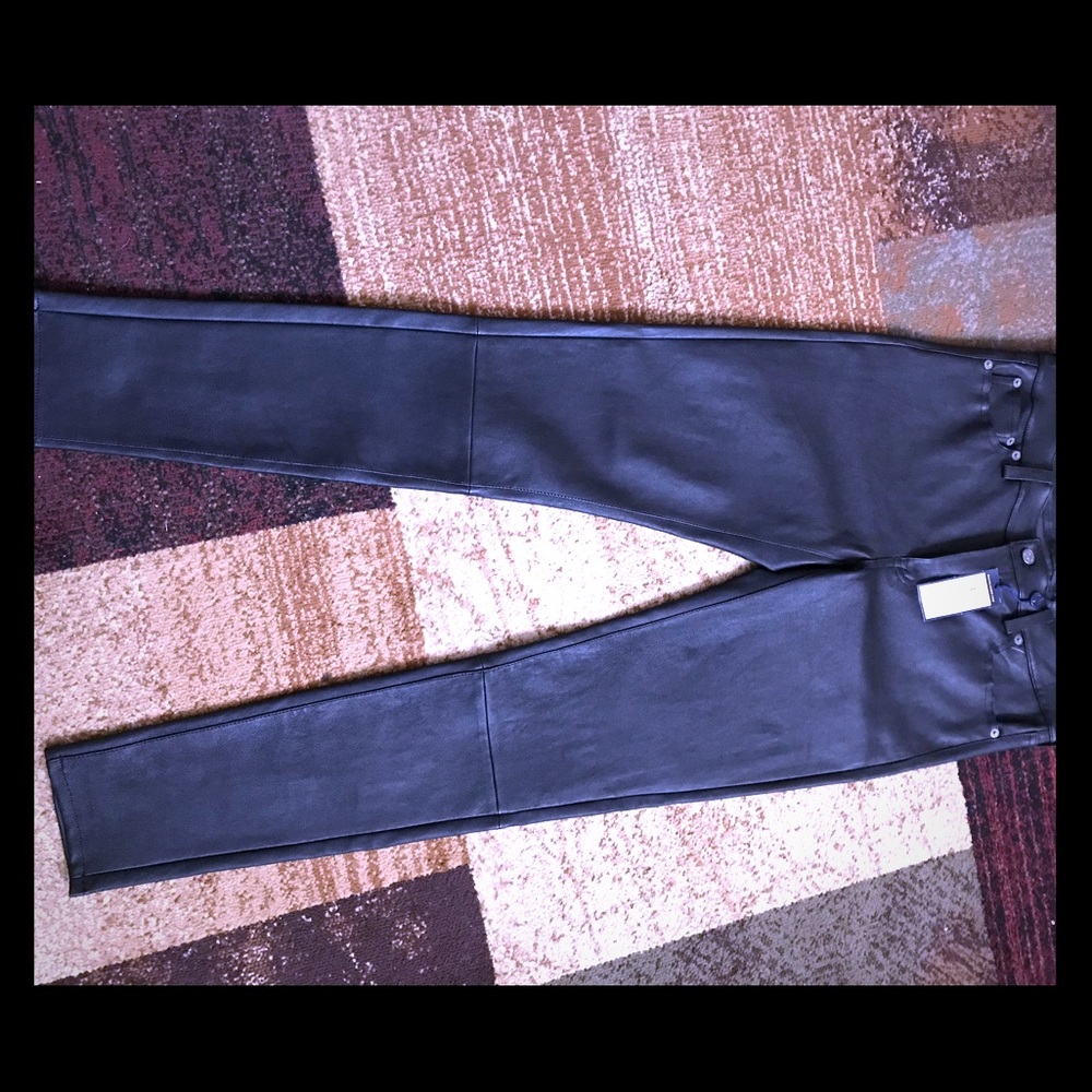 Brand new Ralph Lauren leather pants